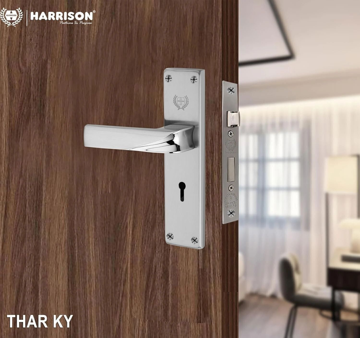 Image of HARRISON Stainless Steel Chrome Handlesets