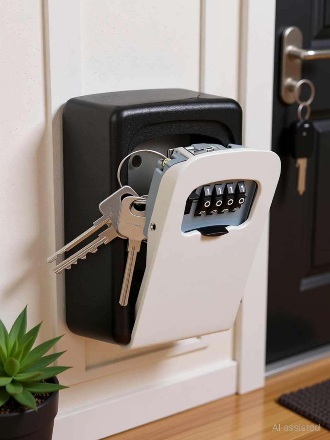 Image of Baikalcart Iron Metallic Smart Lock