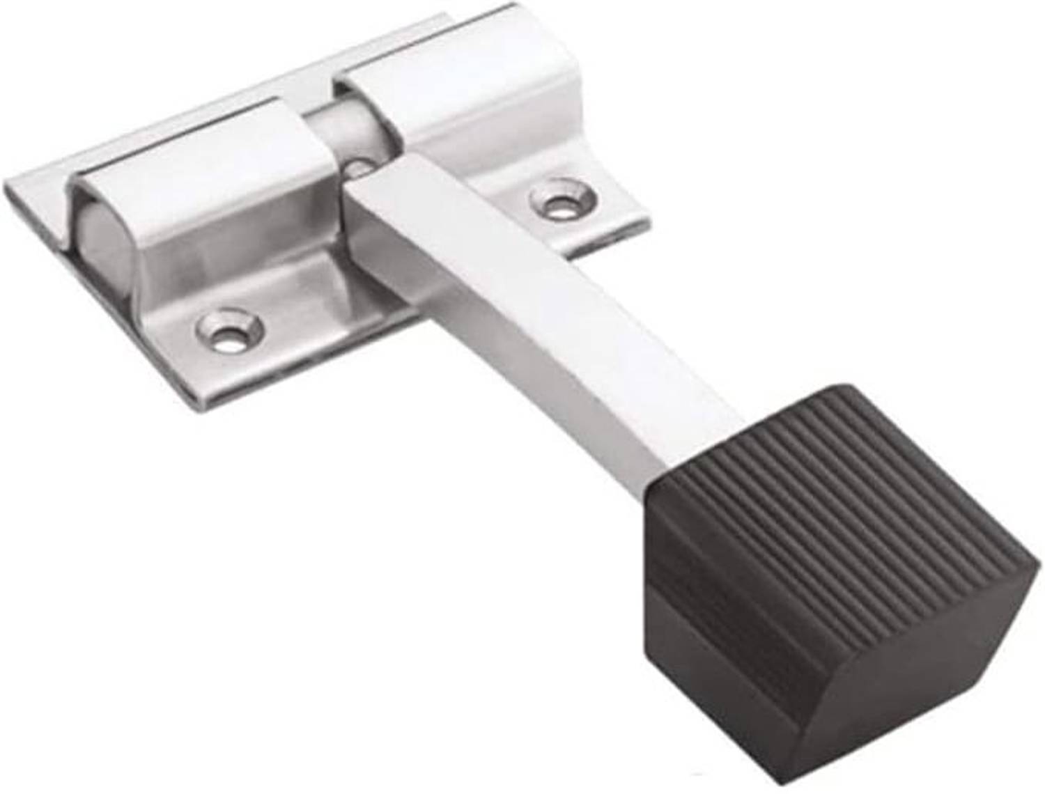 ARSENTERPRISES Door Stopper for Home/Door Stoper/Door Stoppers Rubber Working with Screws Suitable for All Doors Home/Office/Commercial/Hotels. Floor Mounted Door Stopper