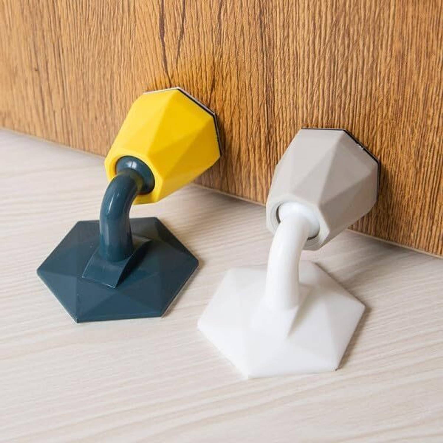 BRONZESHINE Double-Sided Tape Hidden Sticker Floor Mounted Door Stopper Double-Sided Tape Hidden Sticker Floor Mounted Door Stopper Door Mounted Door Stopper