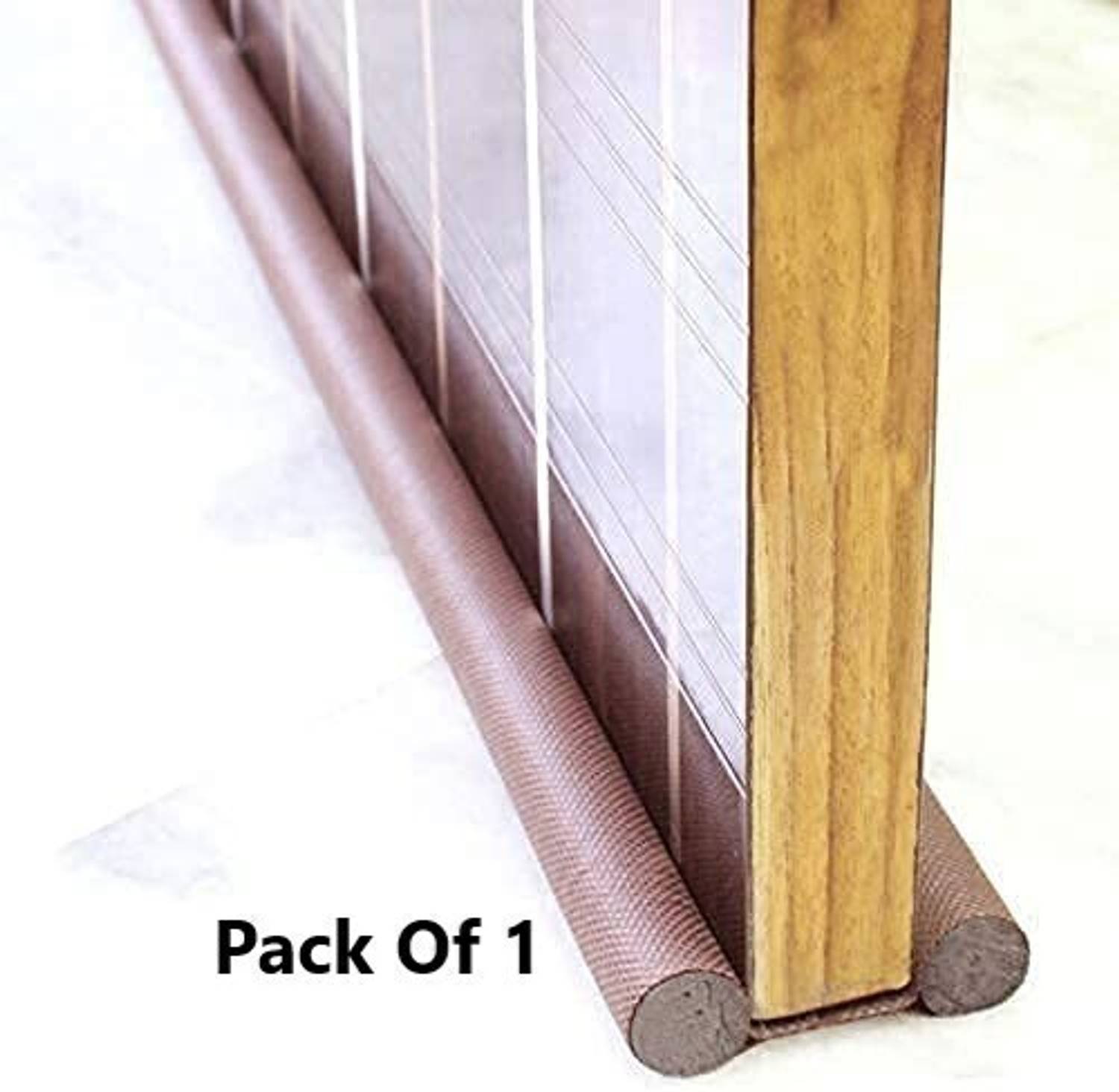 CITYCART Door Bottom Seal Air Gap Filler Door Strip Double Side Door Draft Strip S11 Durable Floor Mounted Door Sealing Strip Guard Door Mounted Door Stopper