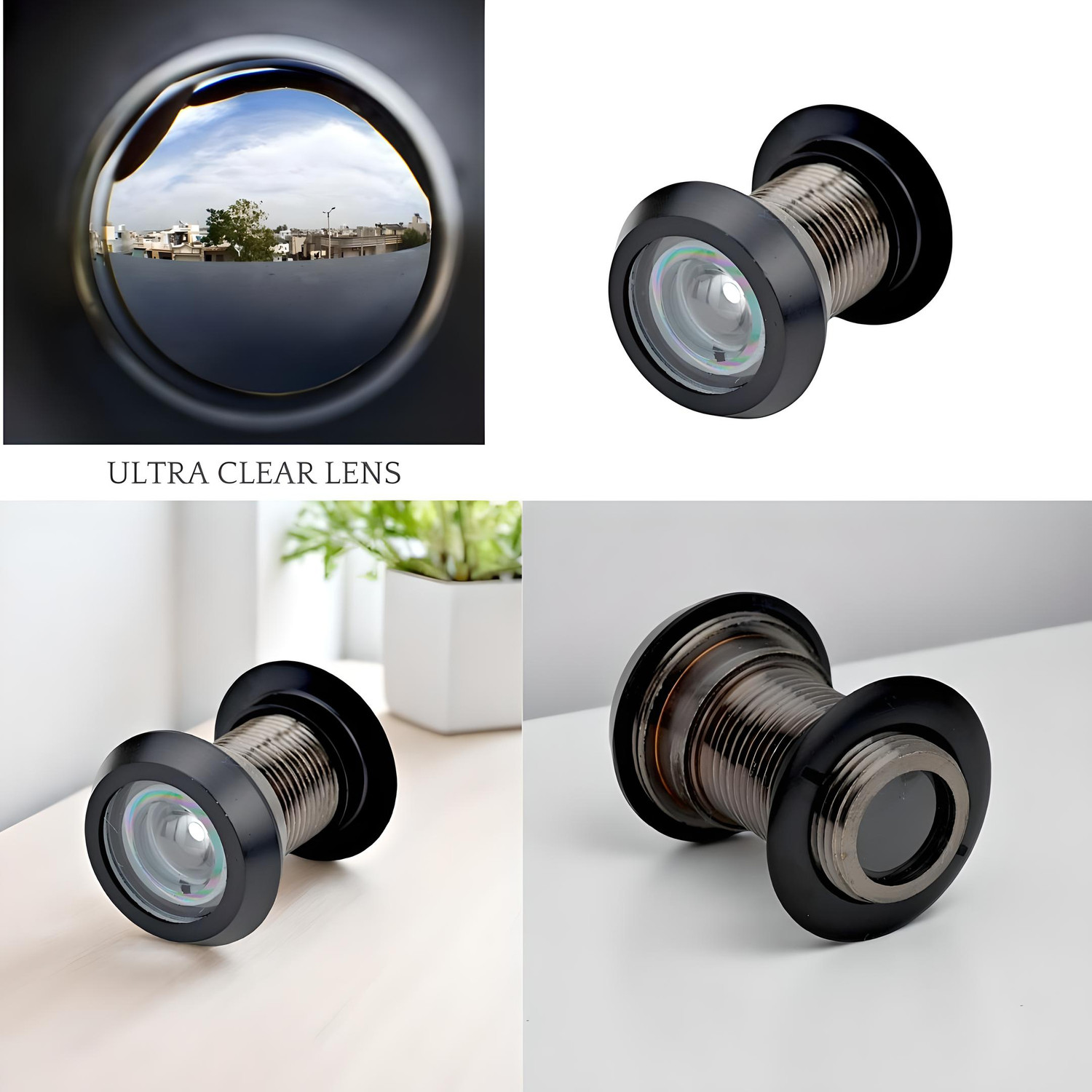 Image of EYE BERRY Brass Door Scope Door Viewer