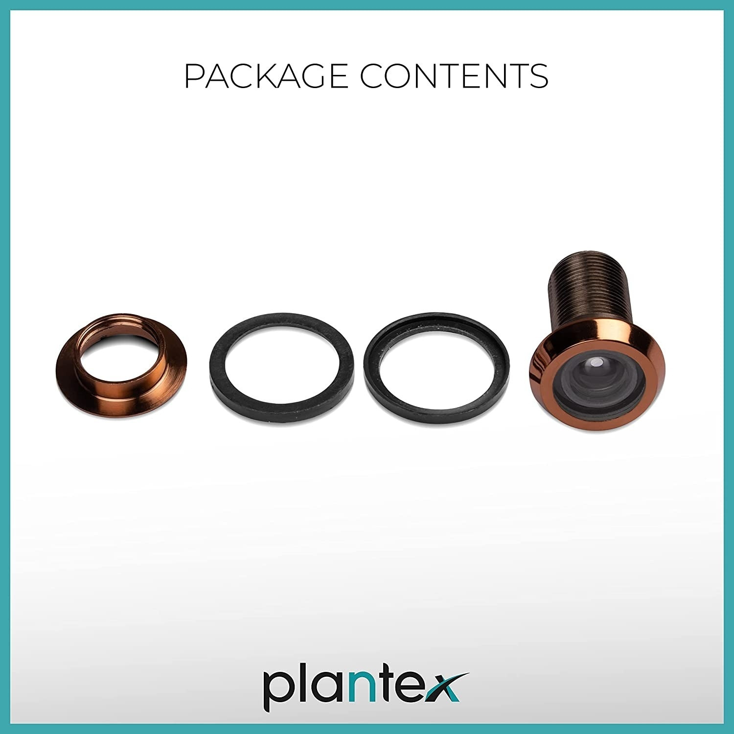 Image of Plantex Brass Standard Door Viewer