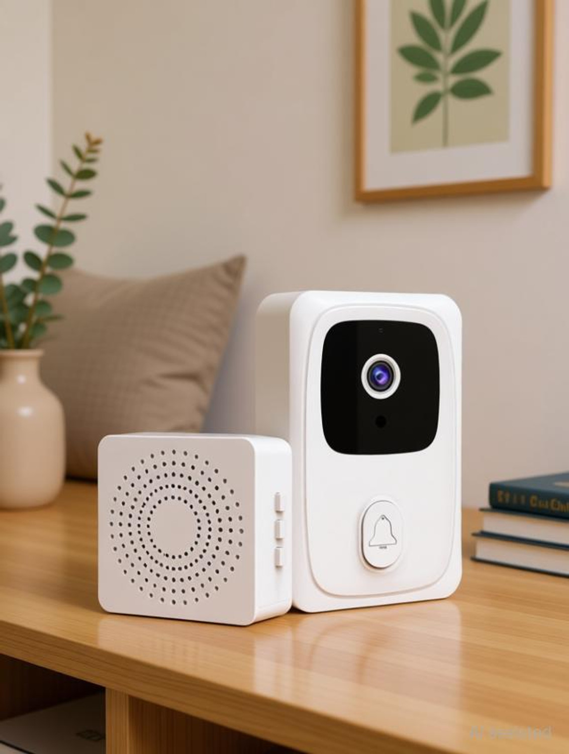 Image of ROCKTECH Wireless WiFi Video Doorbell Camera Door Door Window Alarm