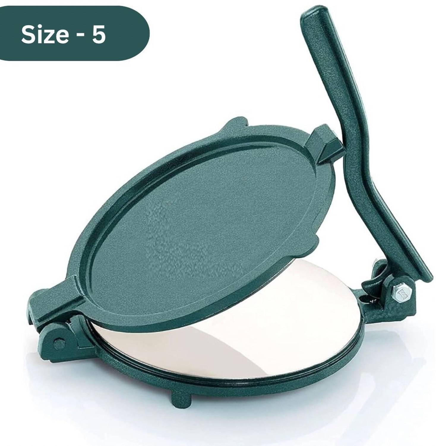 AboveEdge Cold Heavy Duty Cast Iron Roti Press Manual Dough Press