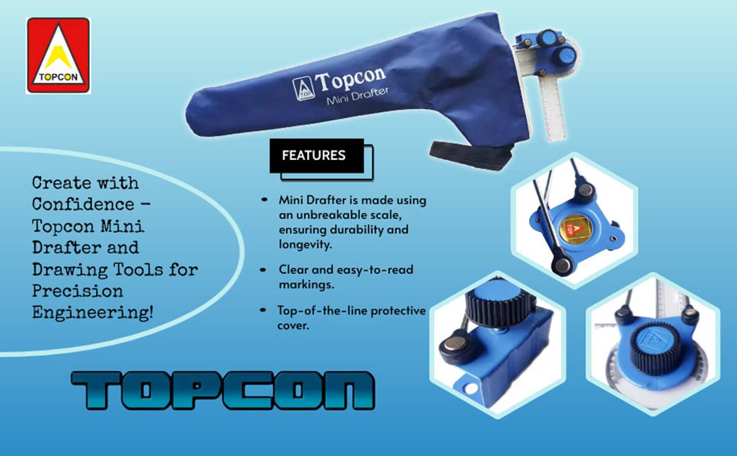 Topcon Art No 2002 Drafting Compass Set - Image 2