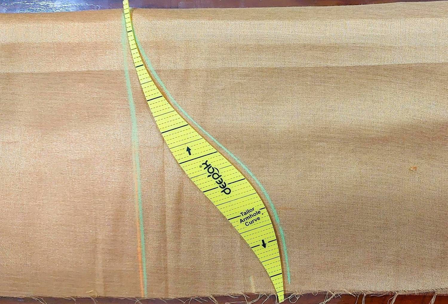 BharatSS Tailors Arm Hole Curve Scale Drafting Kit