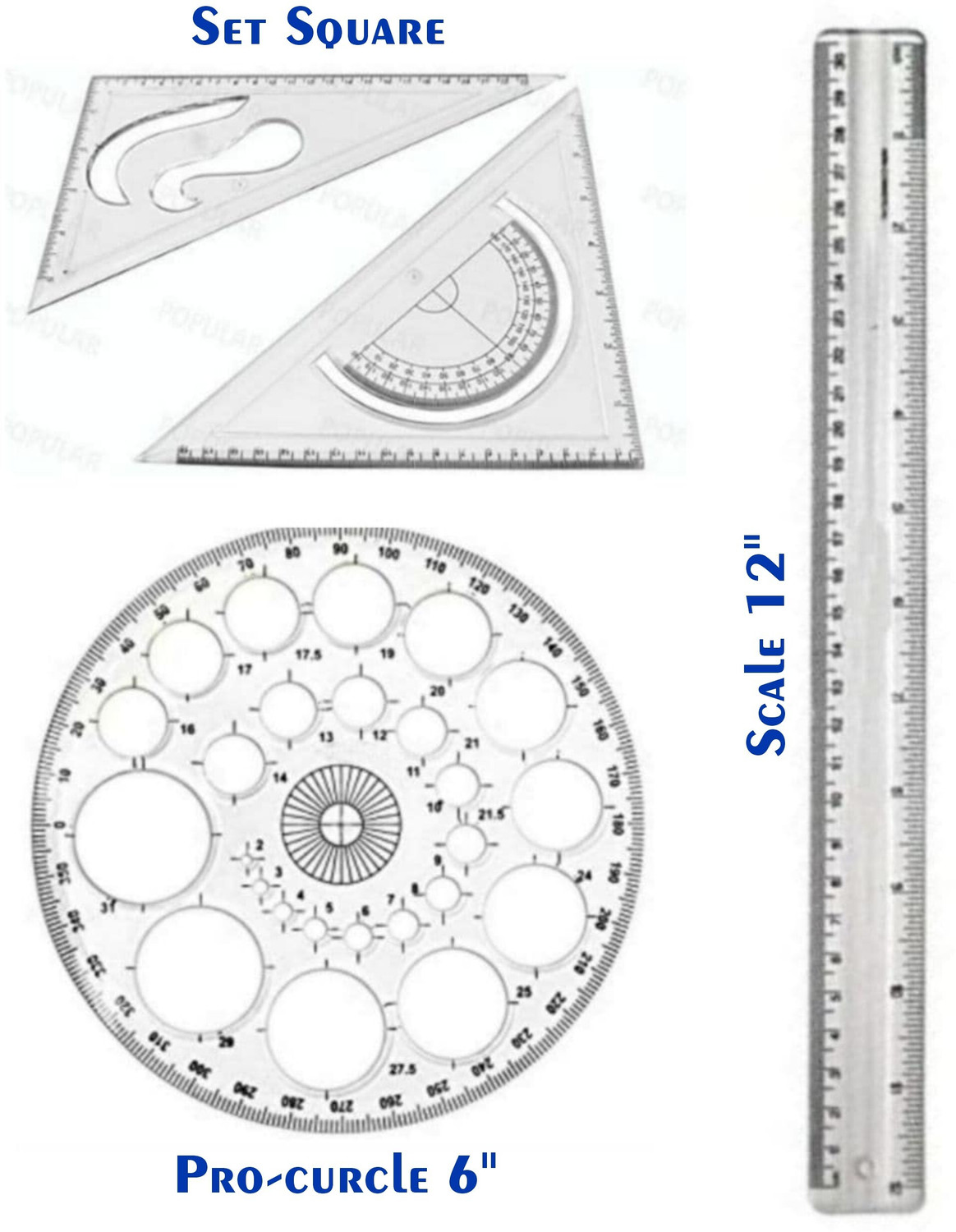 Image of Uttam Premium Combo Drafting Kit