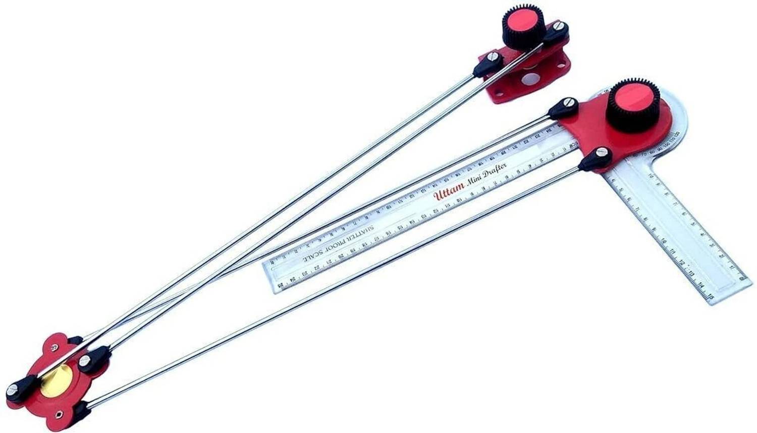 Uttam Antiquity 6-in-1 Engineering Drawing Instrument Combo Set - Image 1