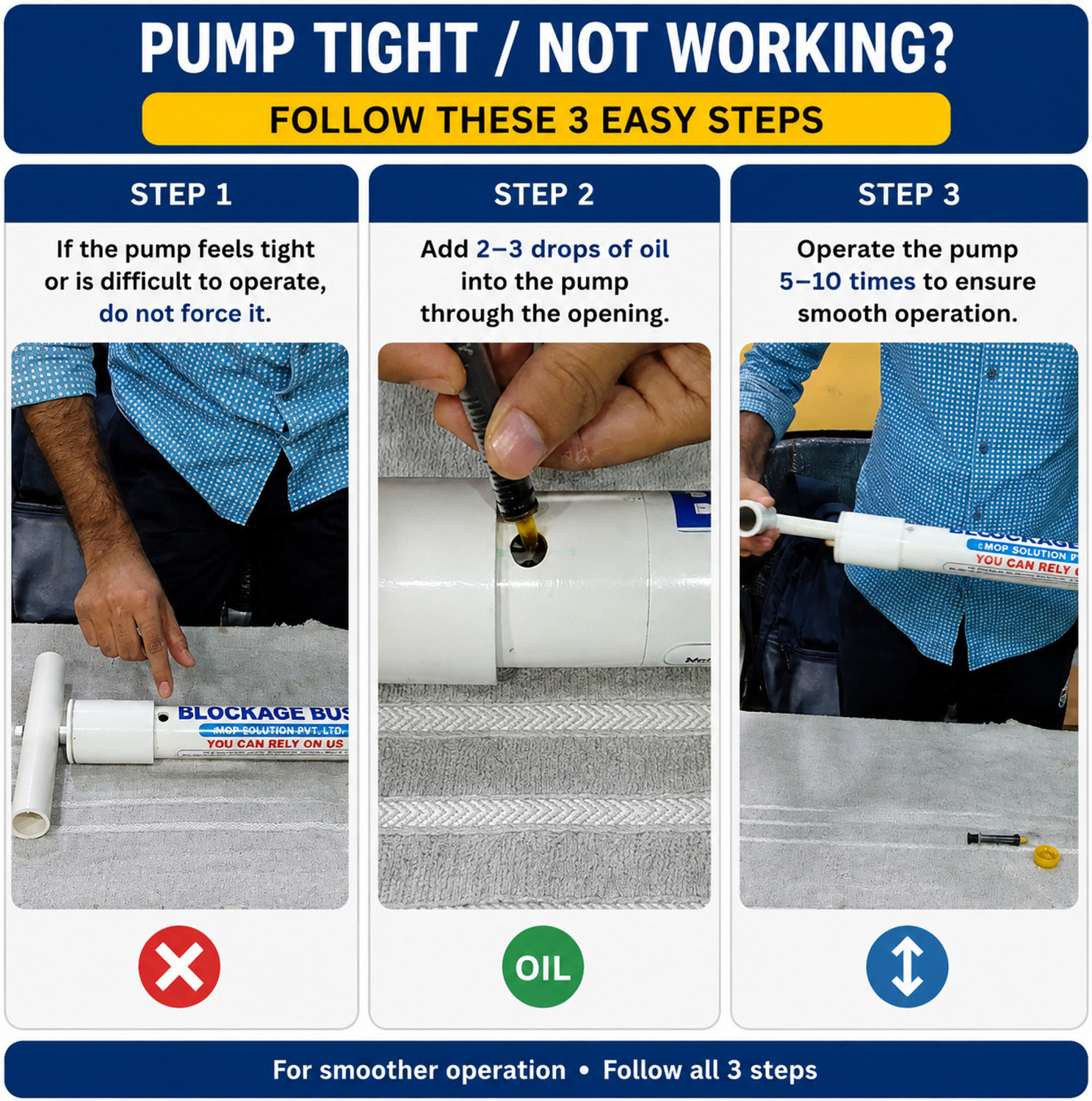 Image of BLOCKAGE BUSTER BBP-24040 Multi-purpose Plunger