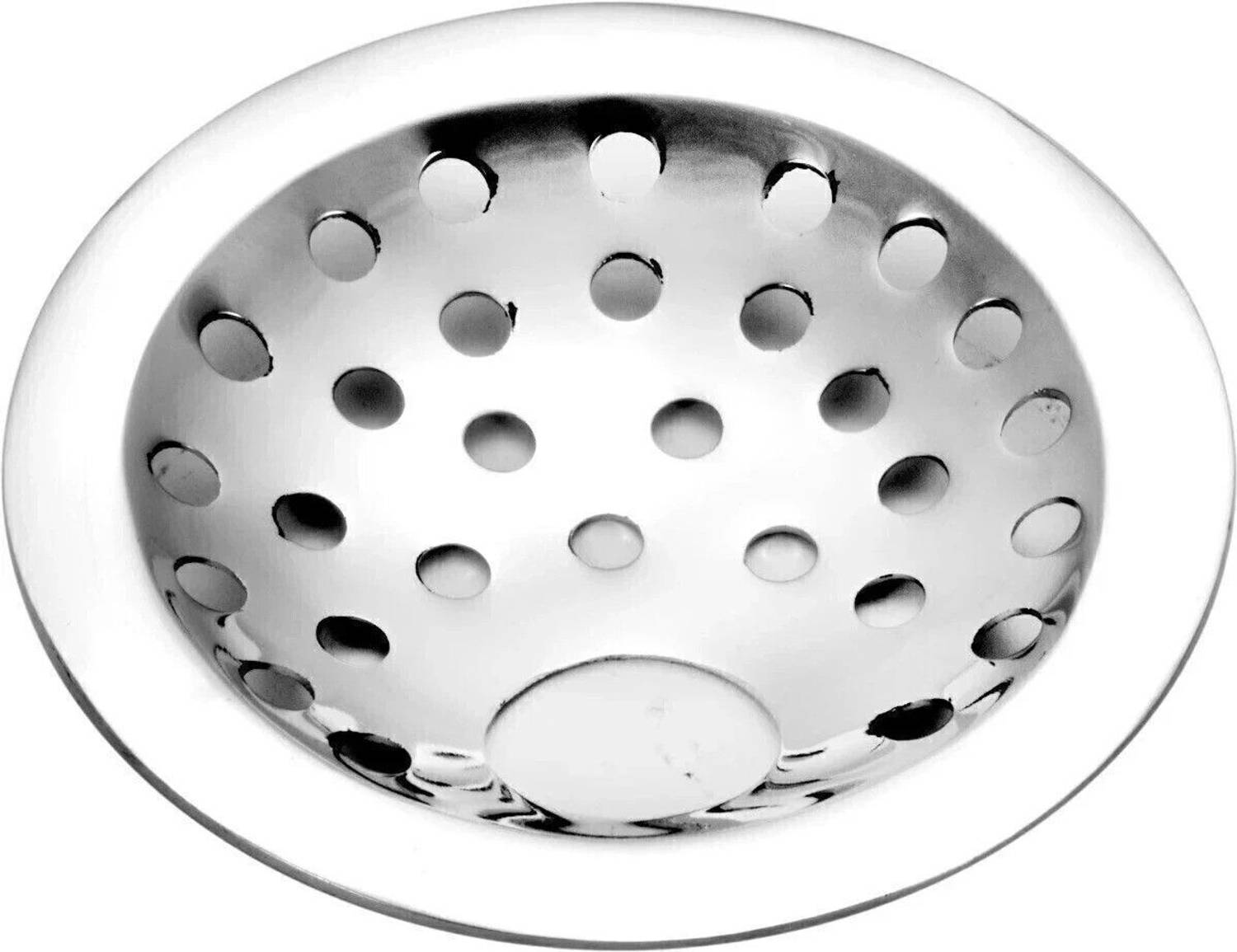AGMECO Floor Stainless Steel Push Down Strainer