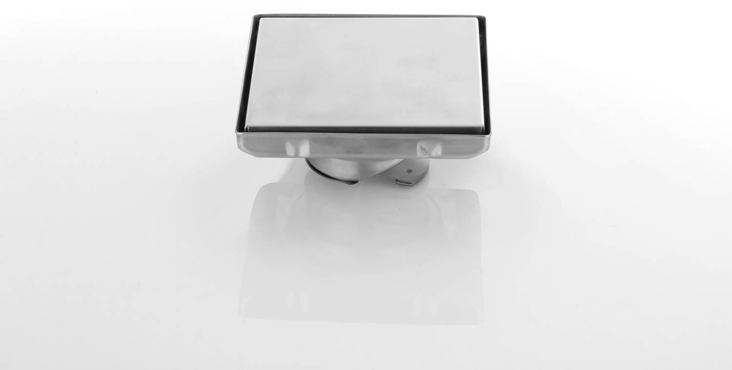 AVOQ Floor Stainless Steel Push Down Strainer