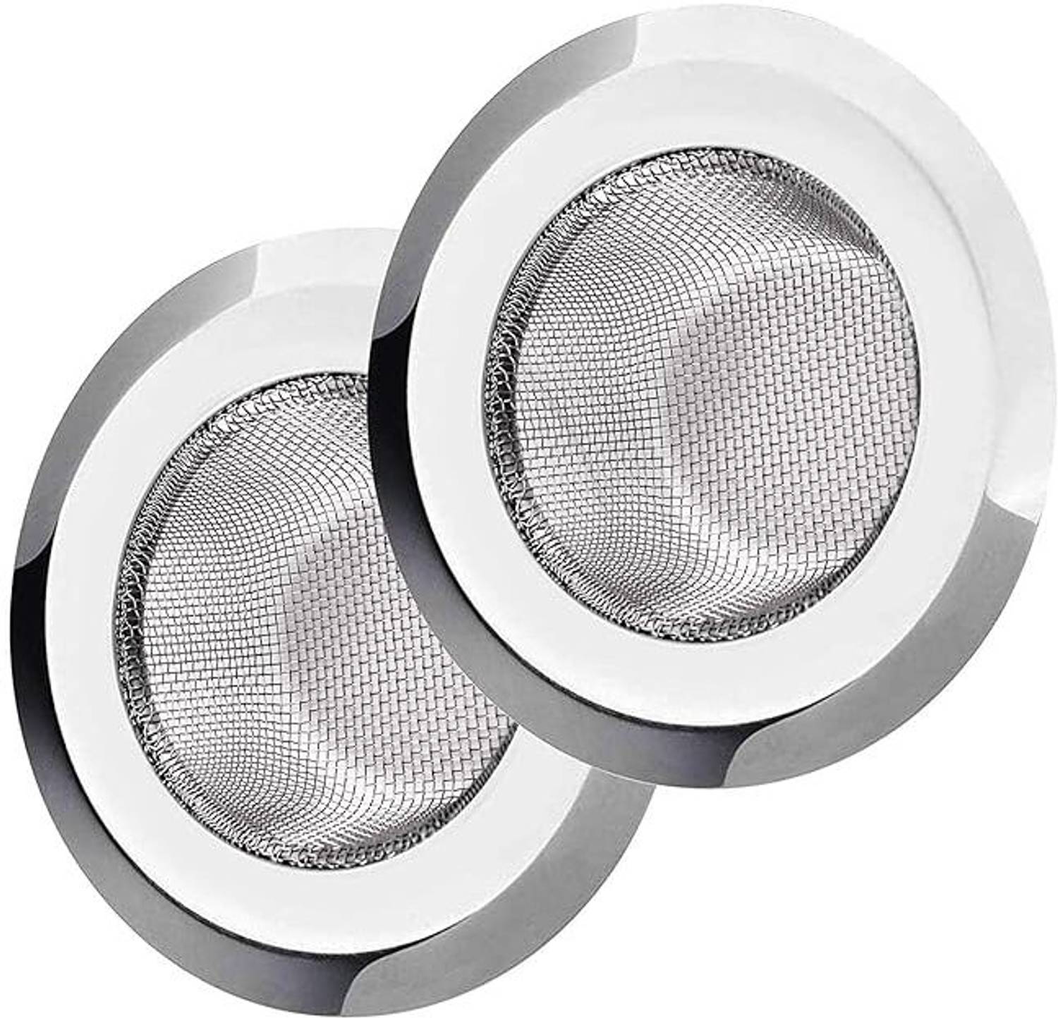 SSCUA Kitchen Sink, Basin Stainless Steel Push Down Strainer