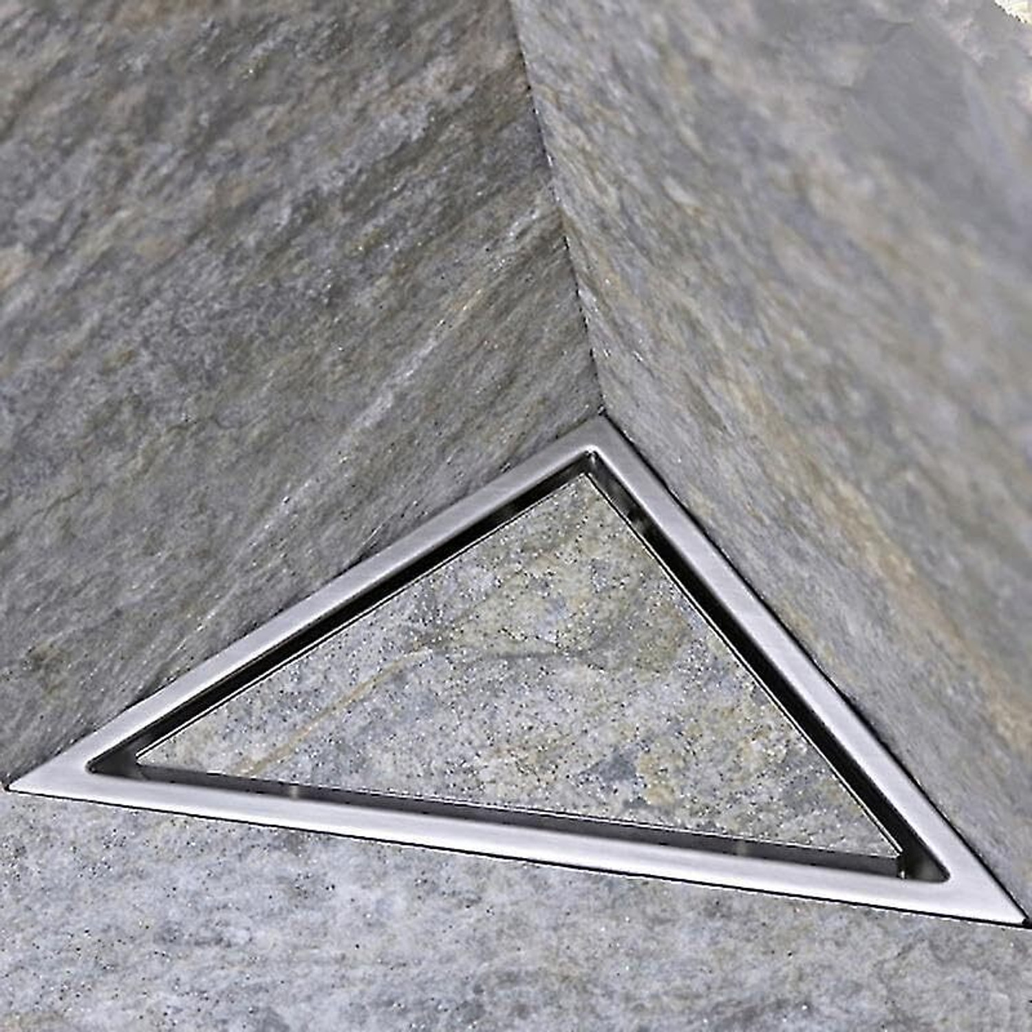 Image of Tapsa Floor Stainless Steel Push Down Strainer