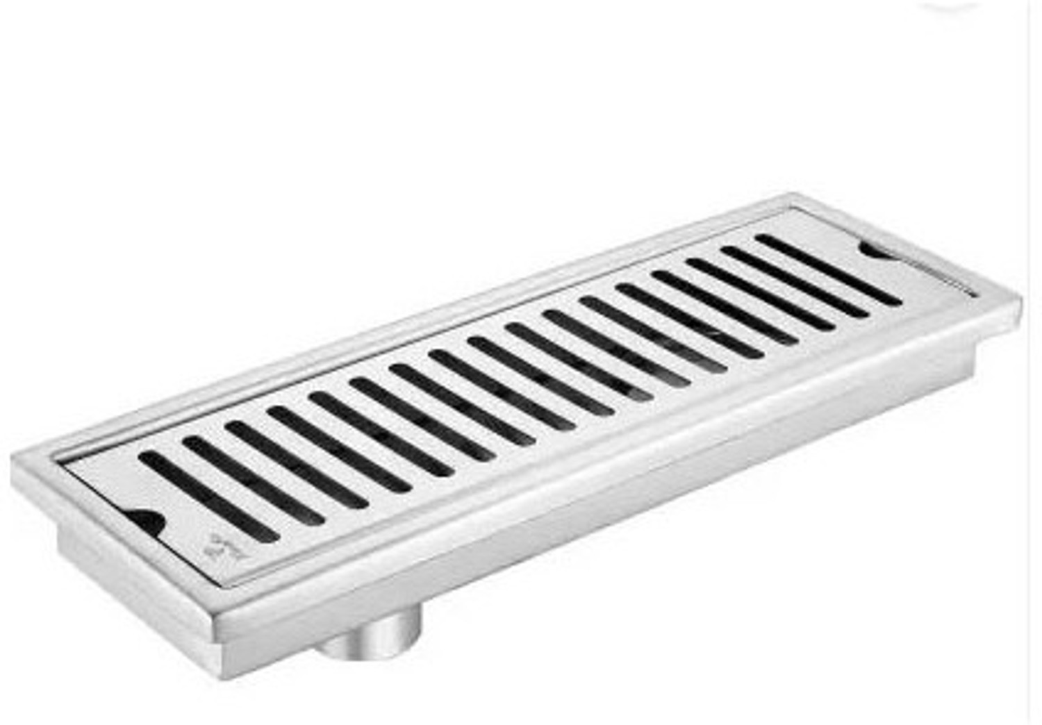 Image of Prestige Floor Stainless Steel Push Down Strainer