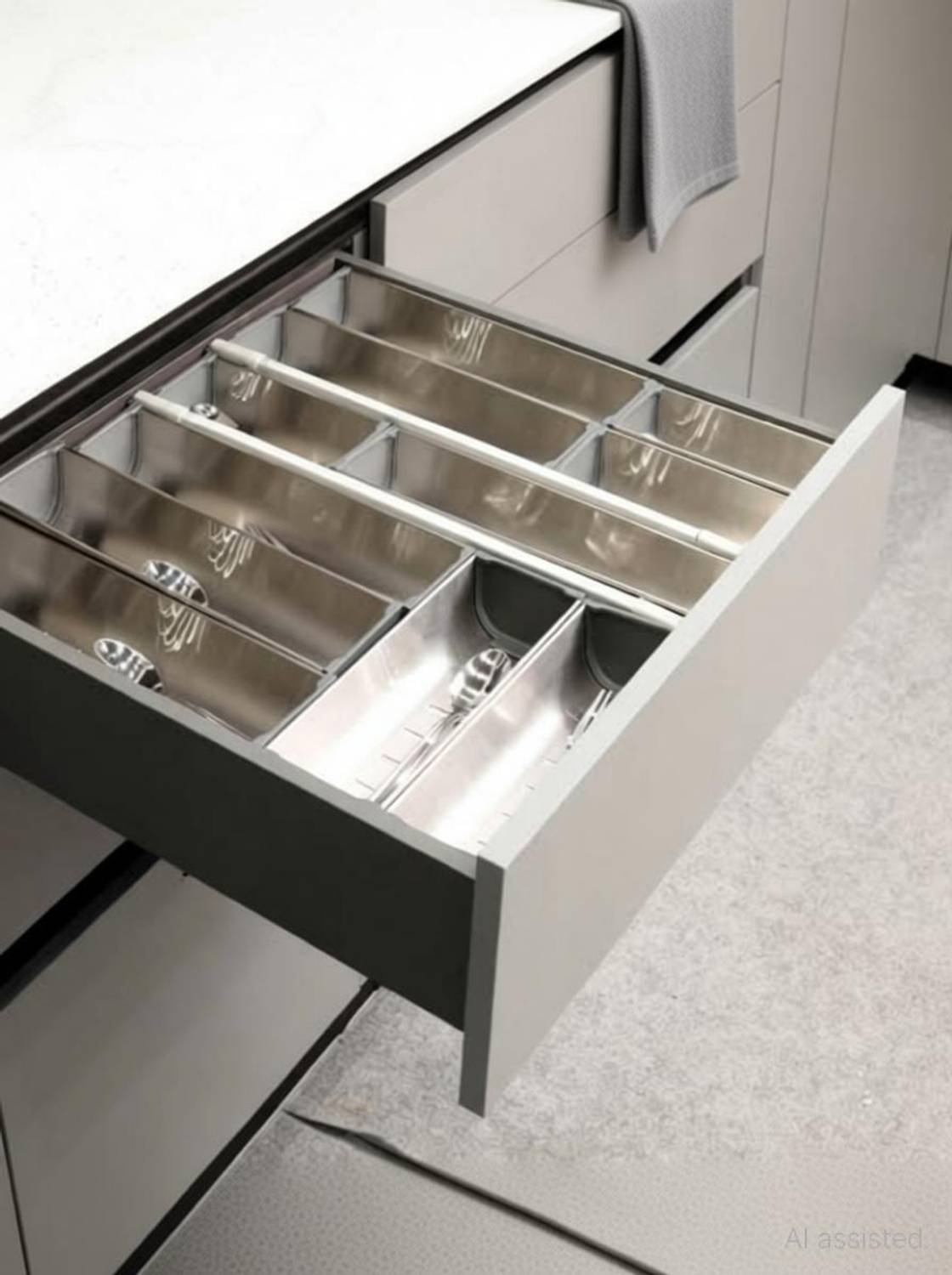 ADISON Side Mount Full Extension Drawer Slide Pack of 1 - Image 3