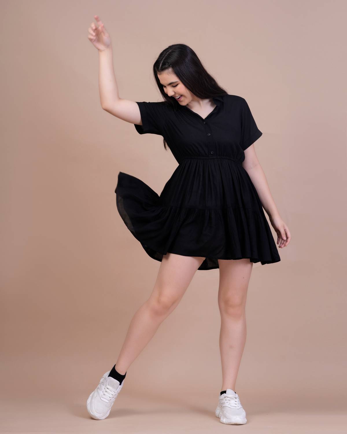 Qluture Women Fit and Flare Black Knee Length Dress - Buy Qluture Women Fit and Flare Black Knee Length Dress Online at Best Prices in India | Flipkart .com Qluture Women Fit and Flare Black Knee Length Dress - Buy Qluture Women Fit and Flare Black Knee Length Dress Online at Best Prices in India | Flipkart .com
