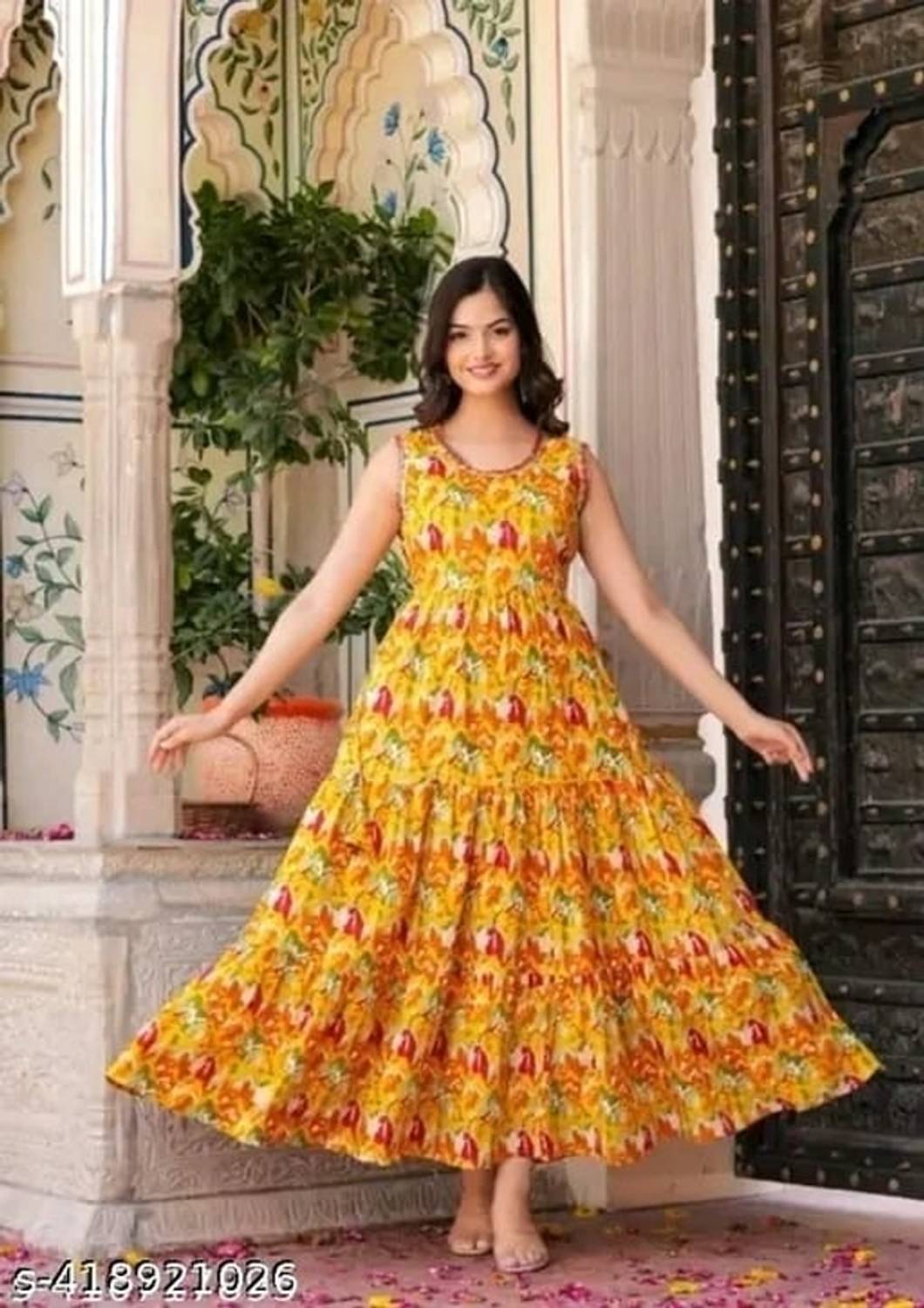 global desi yellow maxi dress Buy Guldasta Tiered Maxi Dress Online In India at Global Desi F24H175MX_LIME