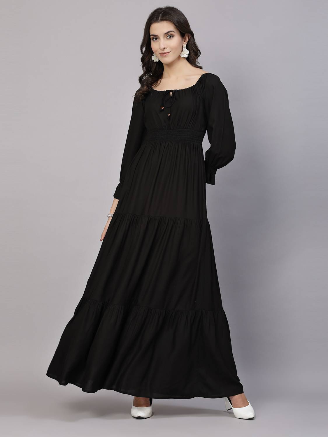 Summer Modest Long Dresses MEROKEETY Womens Fall Long Sleeve Maxi Dresses  2025 Ghana Ubuy