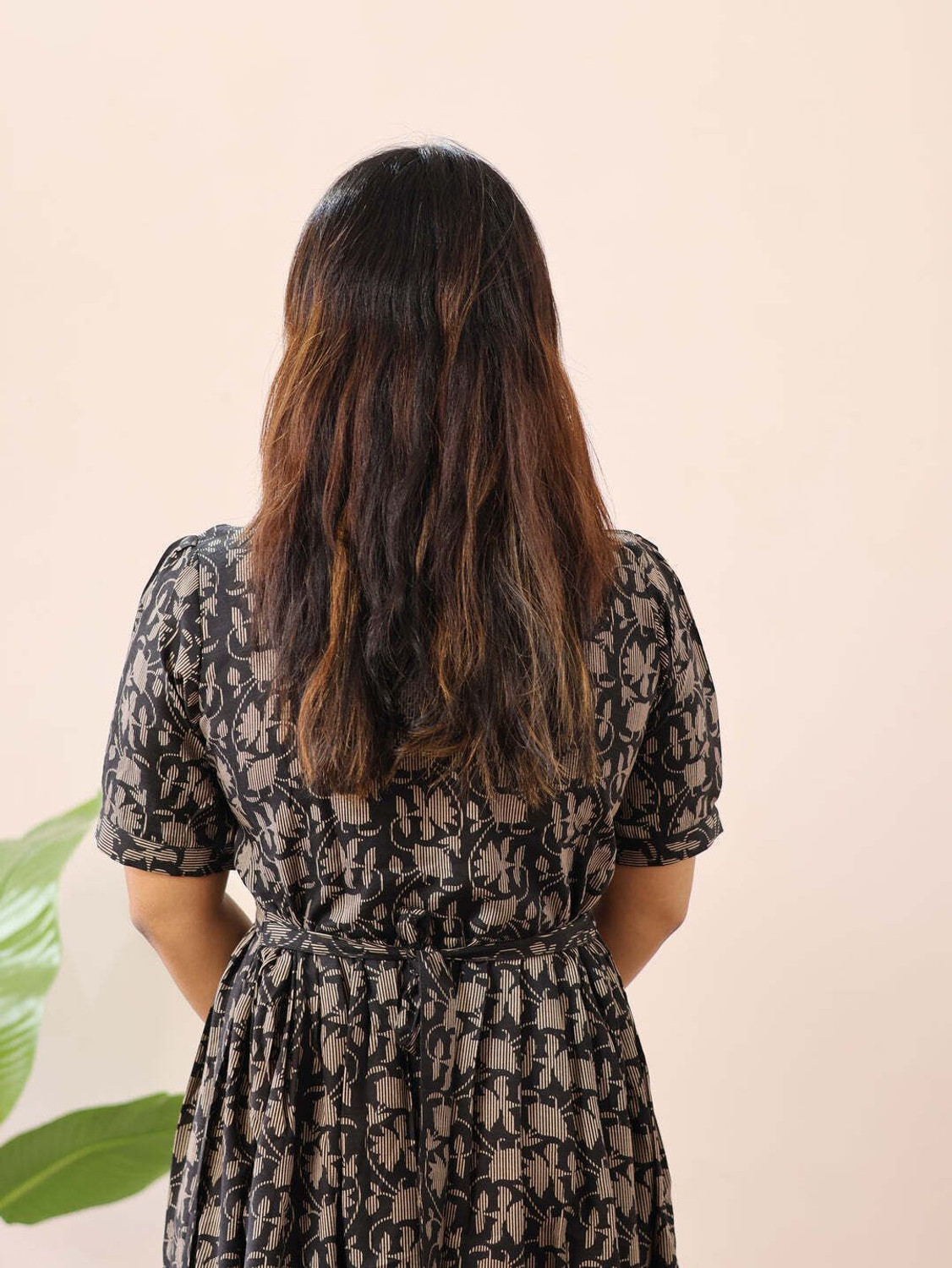 Image of GIRYA Women Maxi Black Full Length Dress