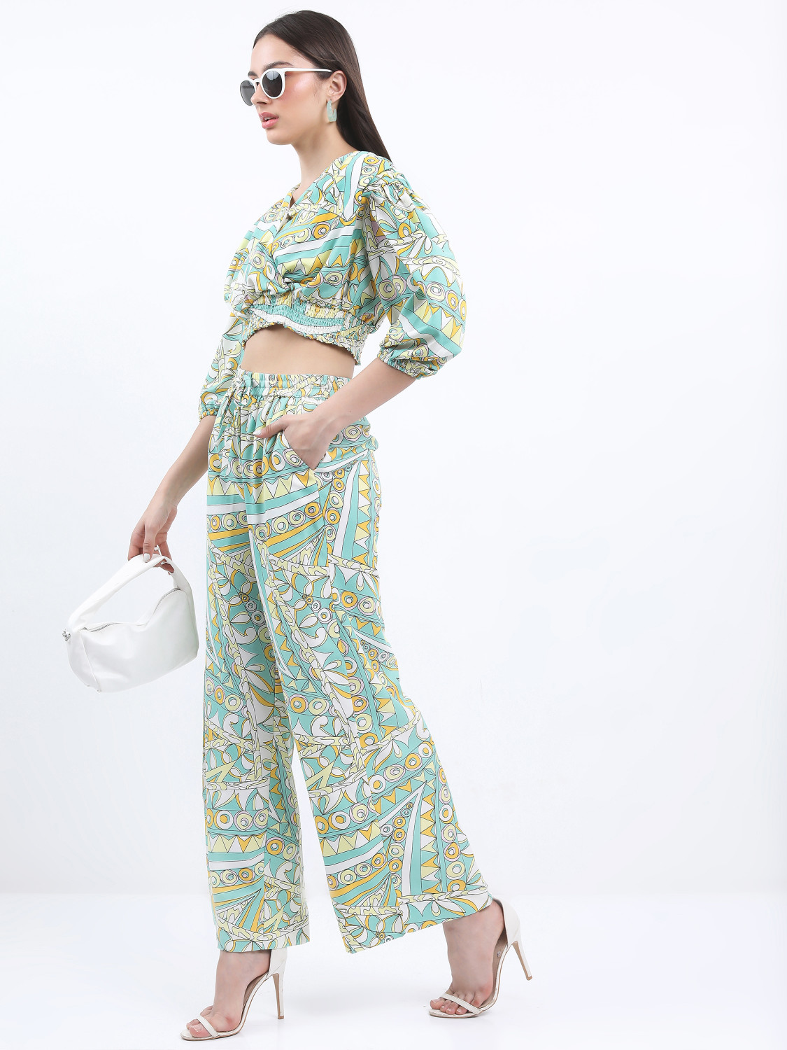 Image of KETCH Top Palazzos Co-ords Set