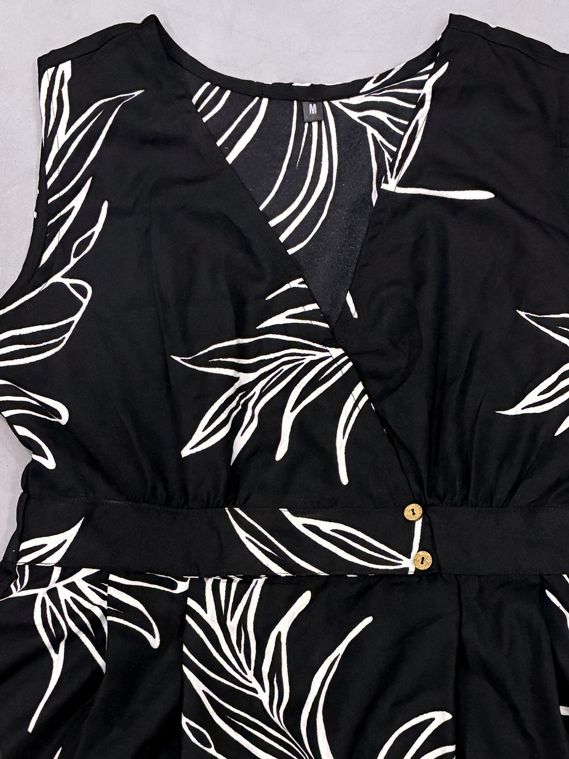 Image of BFM Women A-line Black Knee Length Dress