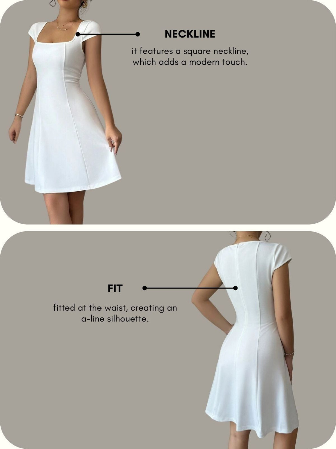 Image of Leriya Fashion Women Bodycon White Mini /Short Dress