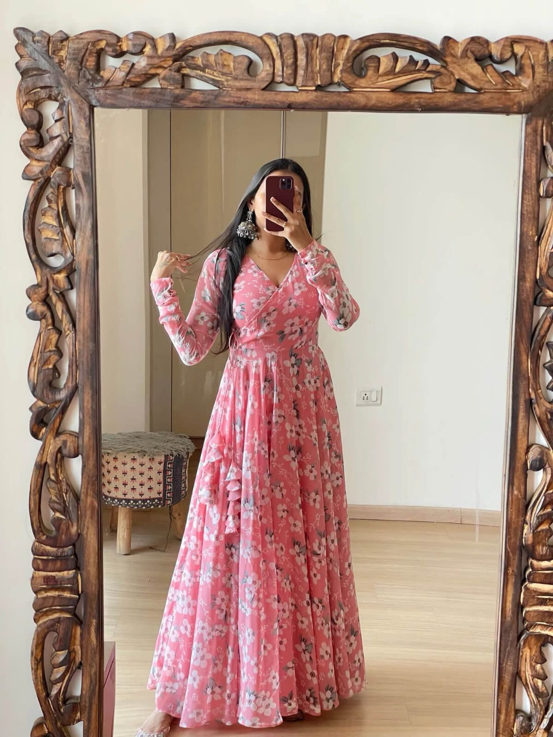 Image of Shree Textiles Anarkali Gown