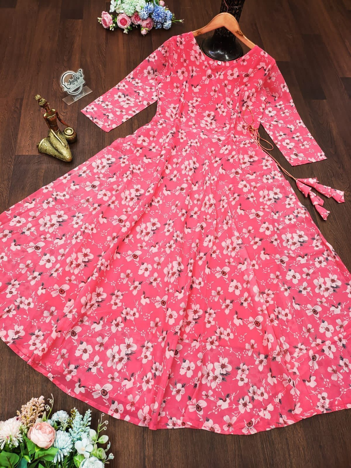 Image of Shree Textiles Anarkali Gown