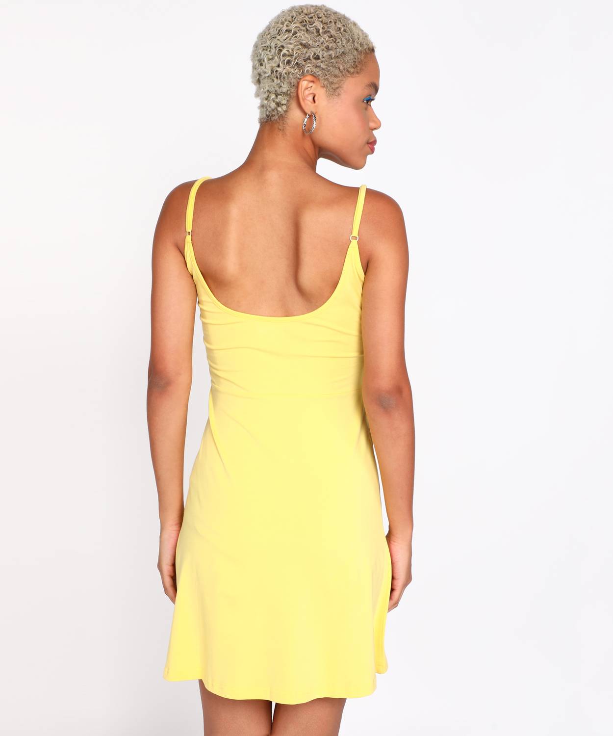 forever 21 yellow bodycon dress Satin Lace-Panel Maxi Dress YELLOW / XL main image 0