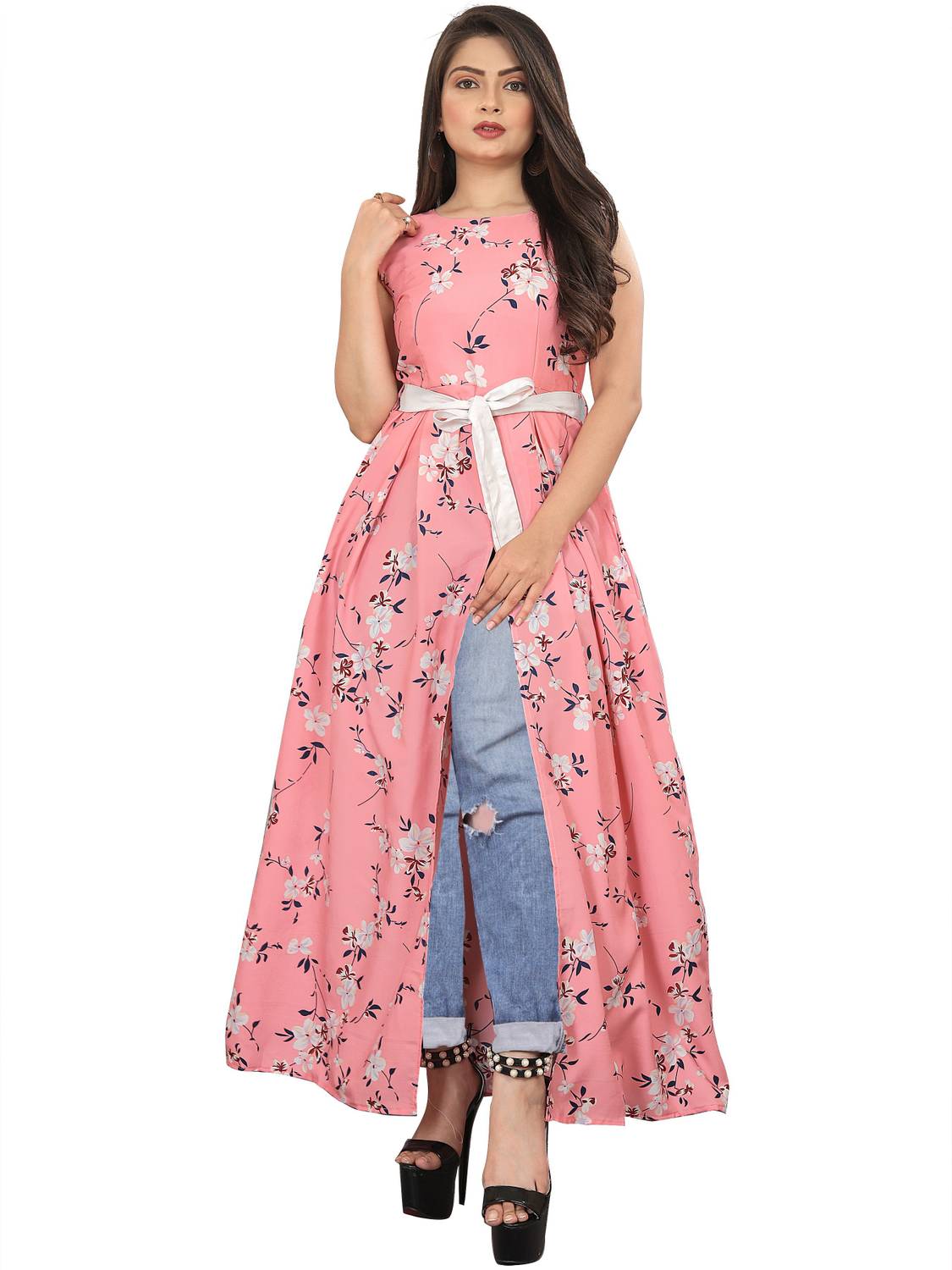 party wear western dresses flipkart Long Sleeve Western Gown Party Wear