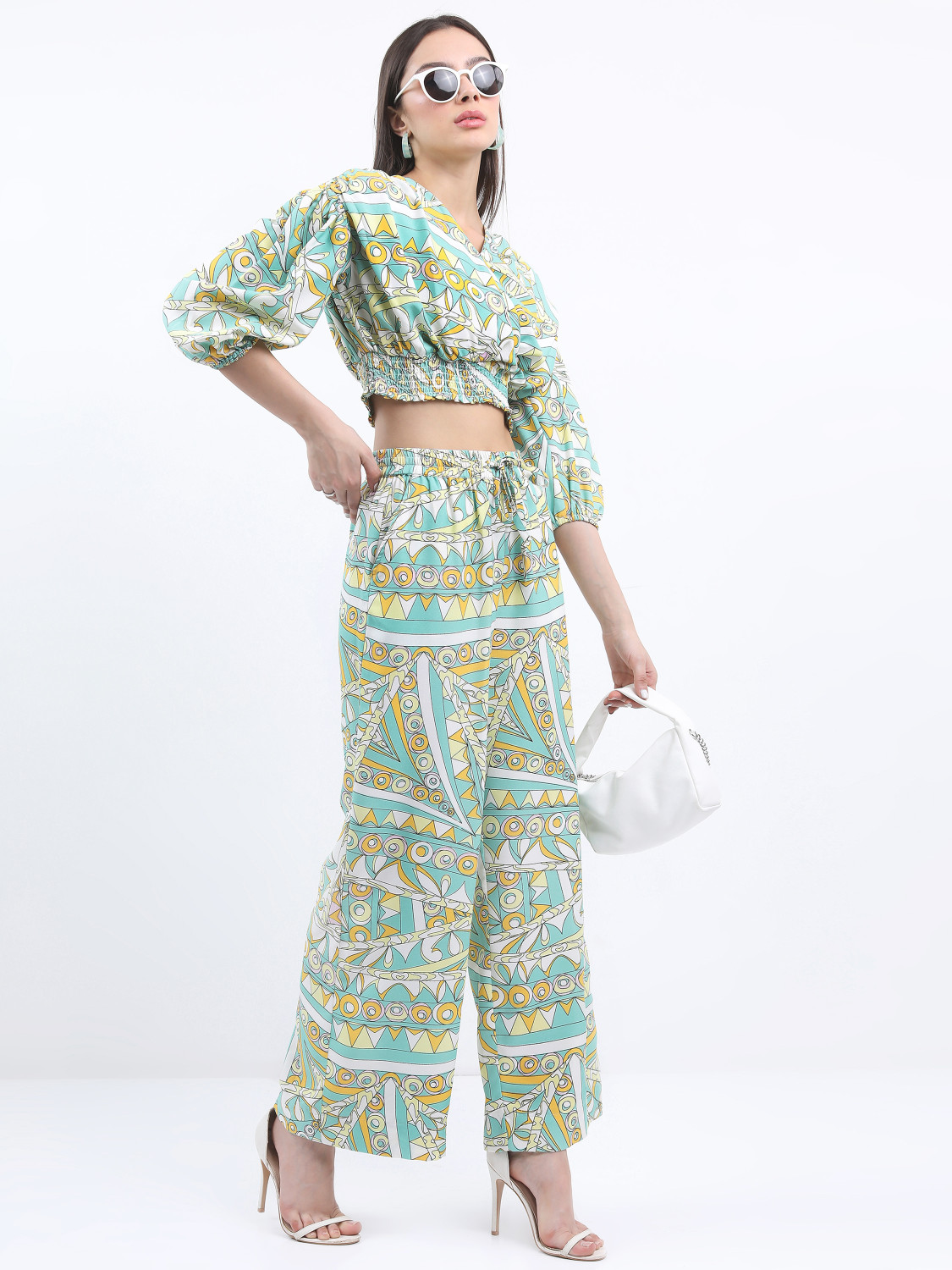 Image of KETCH Top Palazzos Co-ords Set