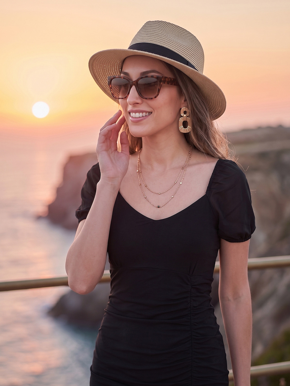 Image of AAYU Women Bodycon Black Maxi /Full Length Dress