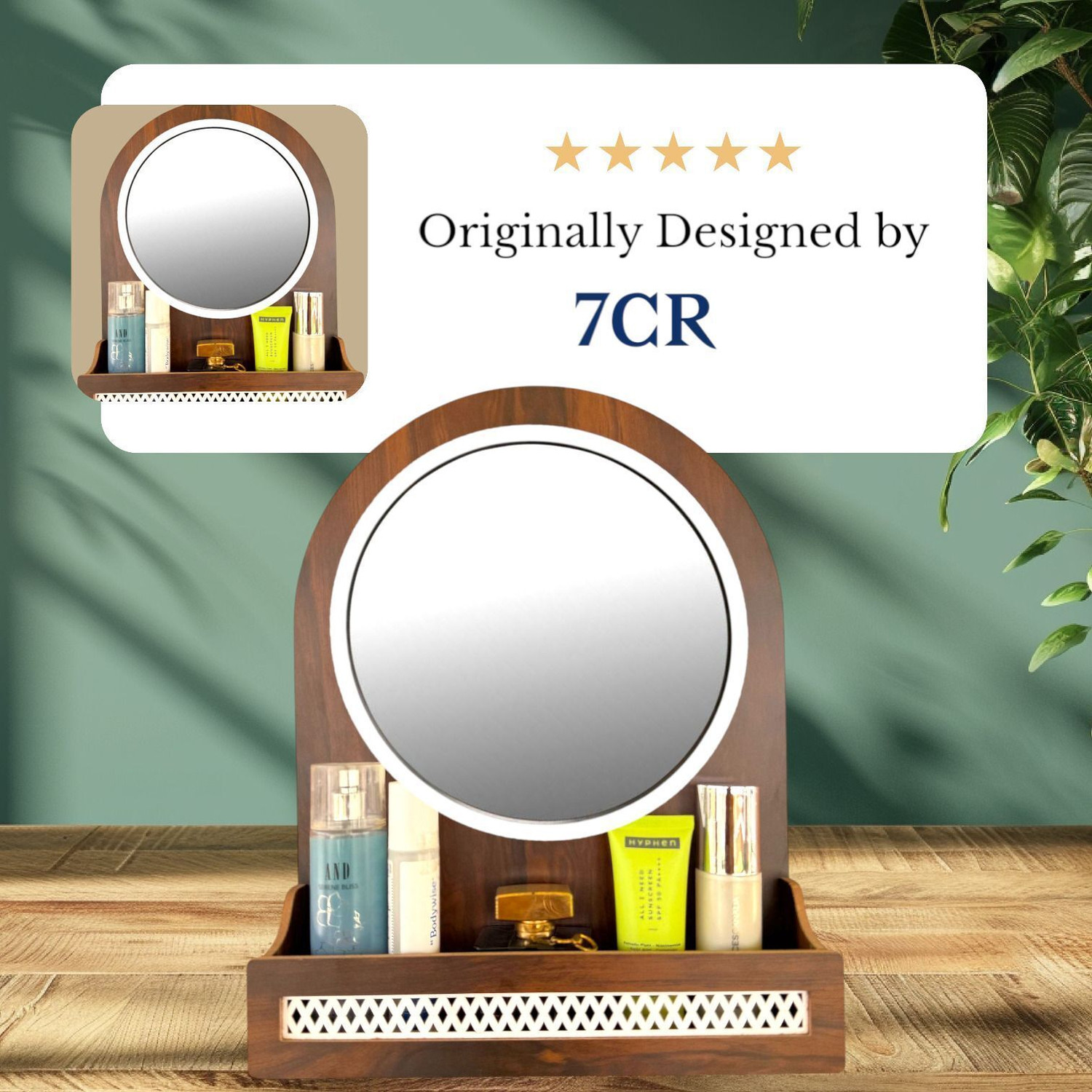 Image of 7CR ORIGINAL Engineered Wood Dressing Table