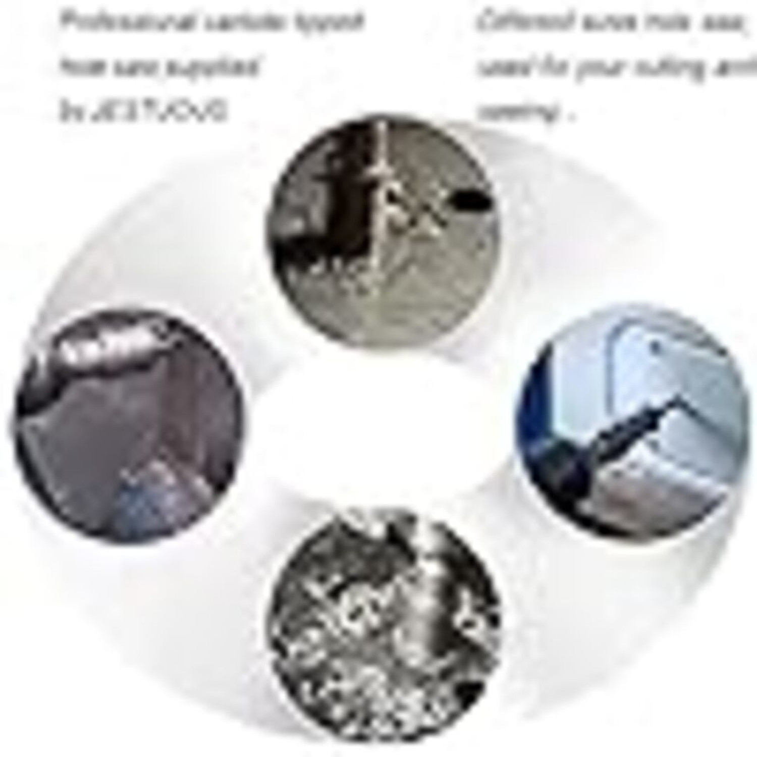 Image of ASHRAFI Tipped TCT Hole Saw-45 mm HSS Tungsten Carbide Tipped TCT Hole Saw (Grey)-45 mm Auger Drill Bits