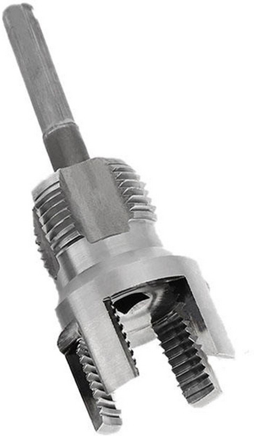 Image of NITYAECOMMERCE Water Pipe Thread Tapping and Drilling Tool 3PC Set Internal and External Integration