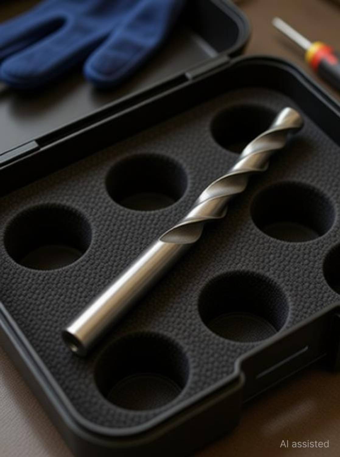 AASINN DRL3.5mmBT10 3.5mm HSS M2 Twist Drill Bits Set (10 PCS) – Jobber Length Metal Drilling