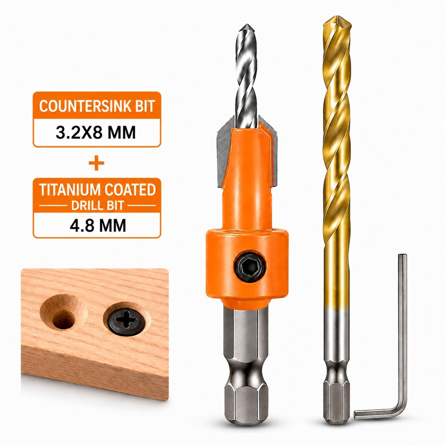 Image of ELANITH Countersink Drill Bit CS-01 Countersink Drill Bit
