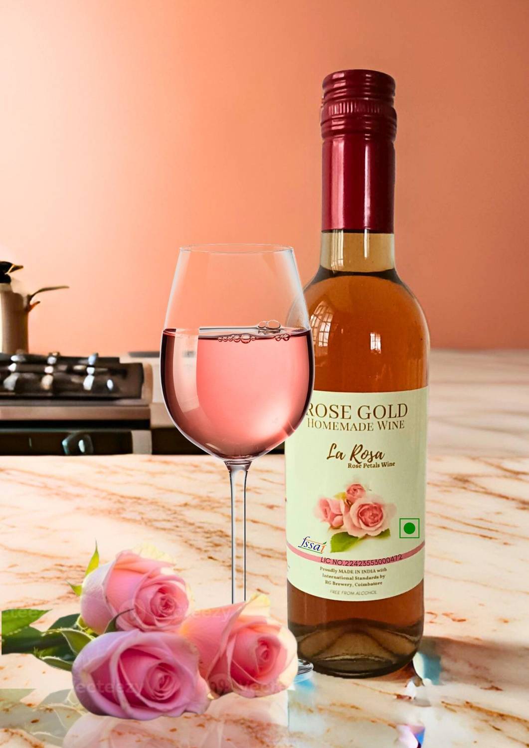 ワイン Rose 375-la-rosa-natural-rose-petal