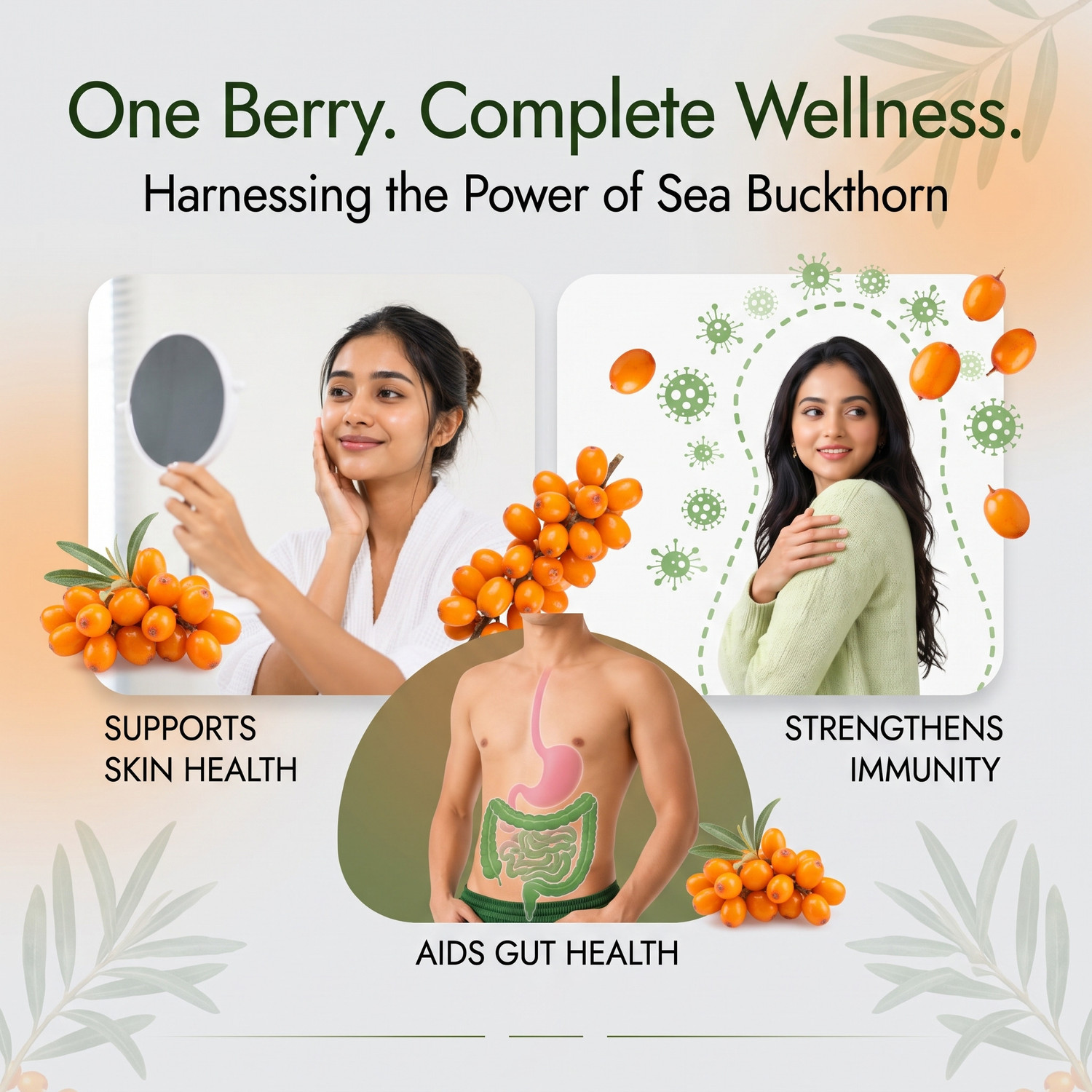 Image of PureNutrix Pure Nutrix Pure Himalayan Sea Buckthorn Juice for Immunity, Skin & Gut Health
