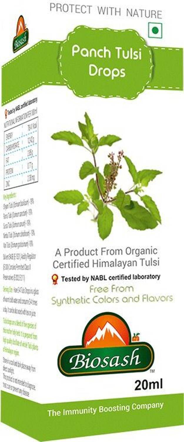 BIOSASH Panch Tulsi Drops