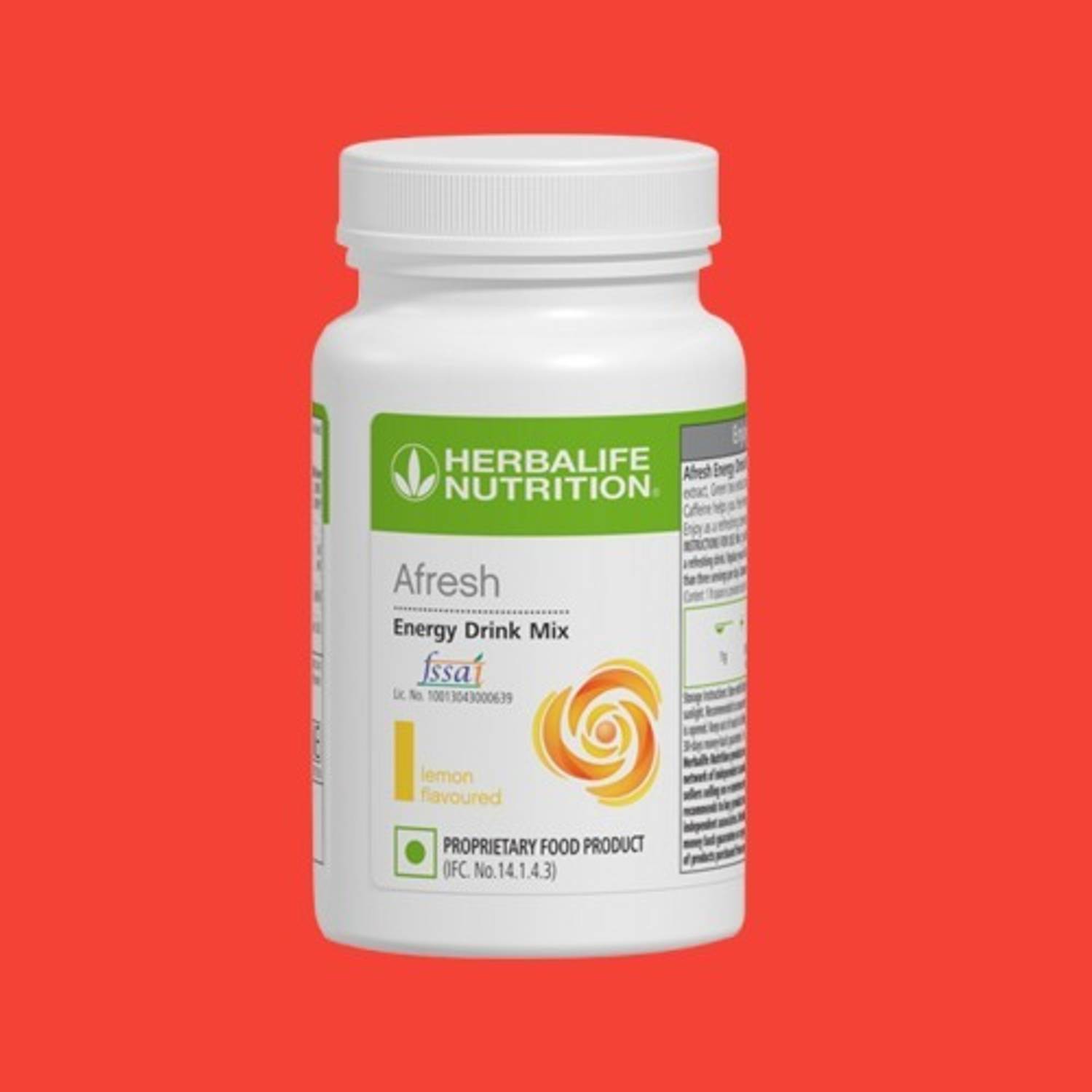 Herbalife Lemon Afresh Energy Drink Mix Powder - Image 1