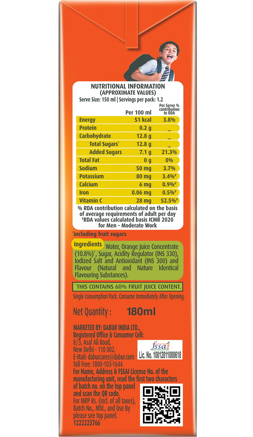 Image of Real Fruit Juice - Orange