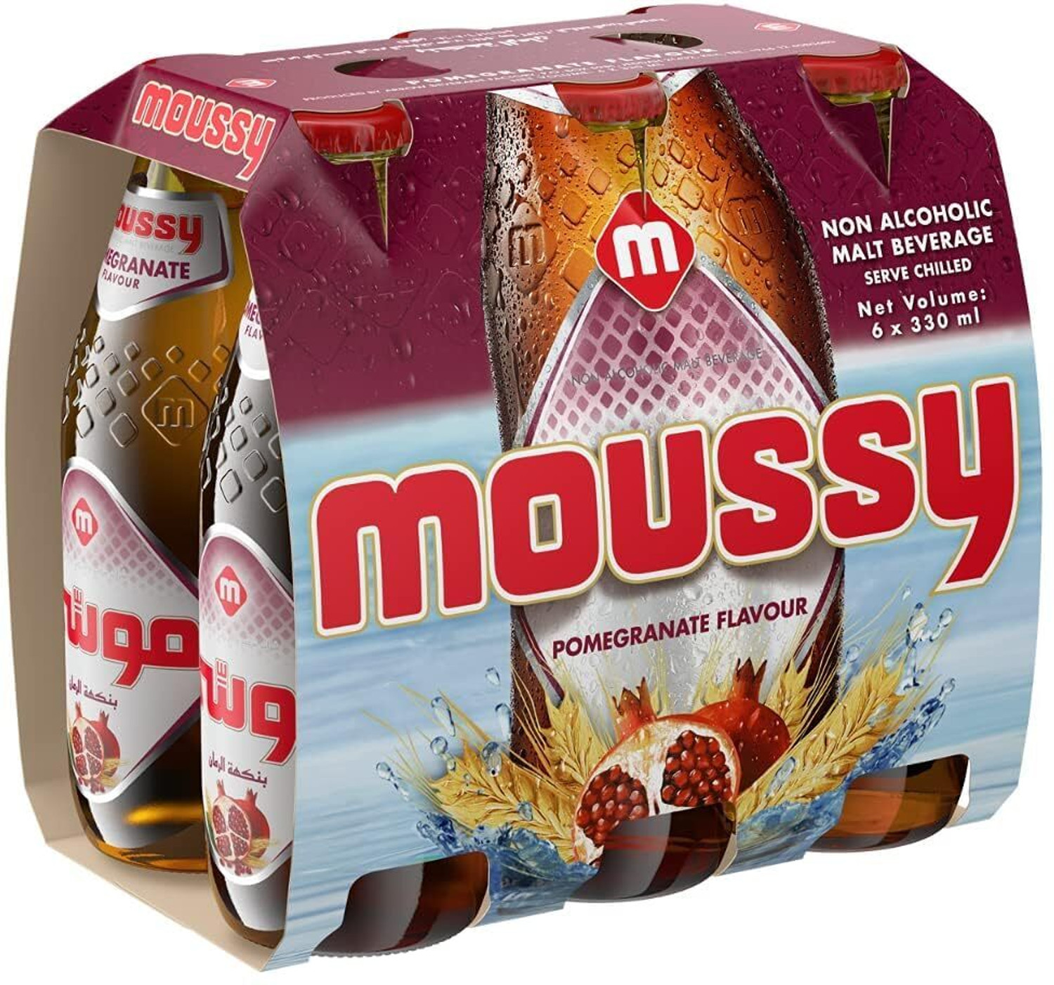 Image of MOUSSY Non Alcoholic Drink Pomegrante