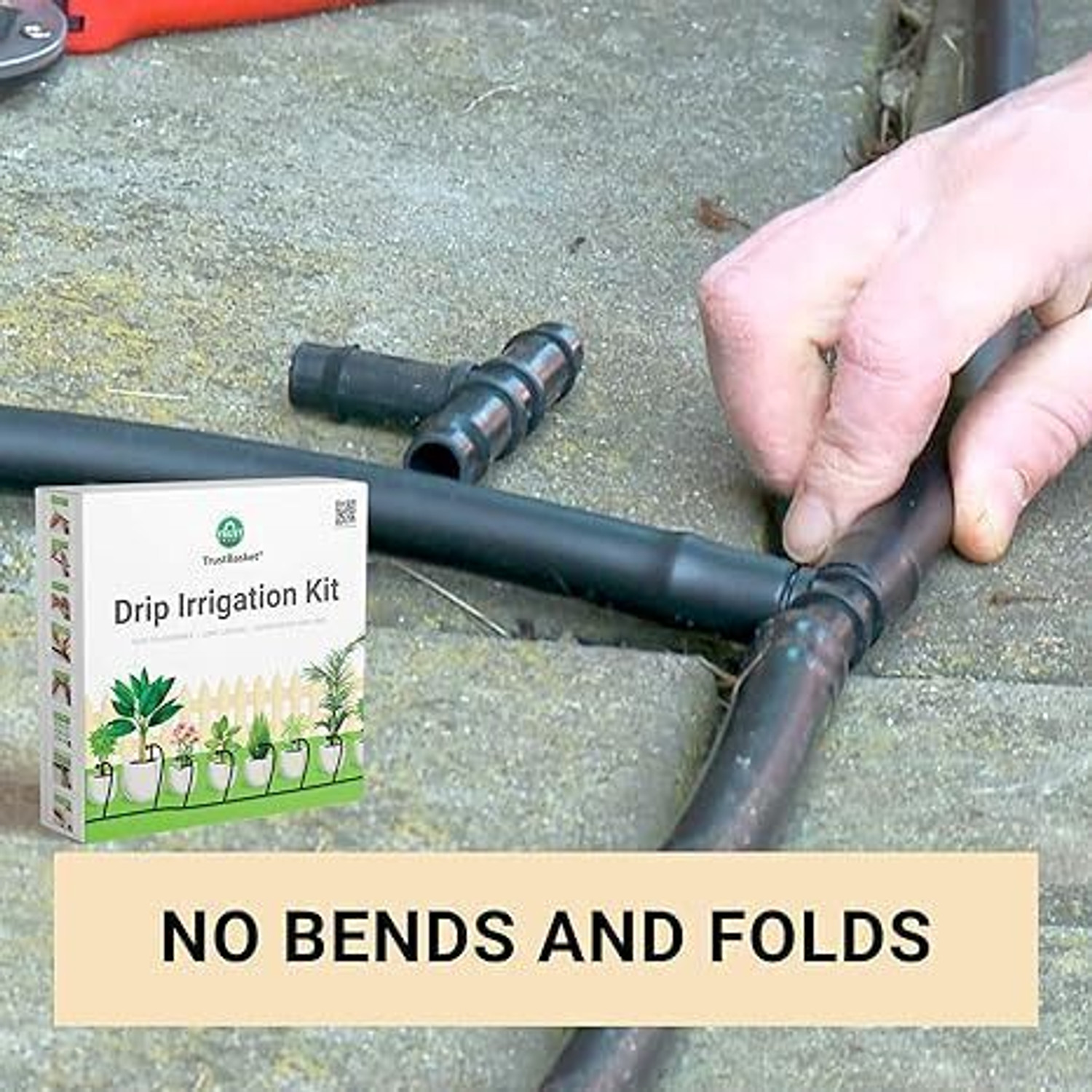 Image of TrustBasket Drip Irrigation Kit for 30 Plants Drip Irrigation Kit