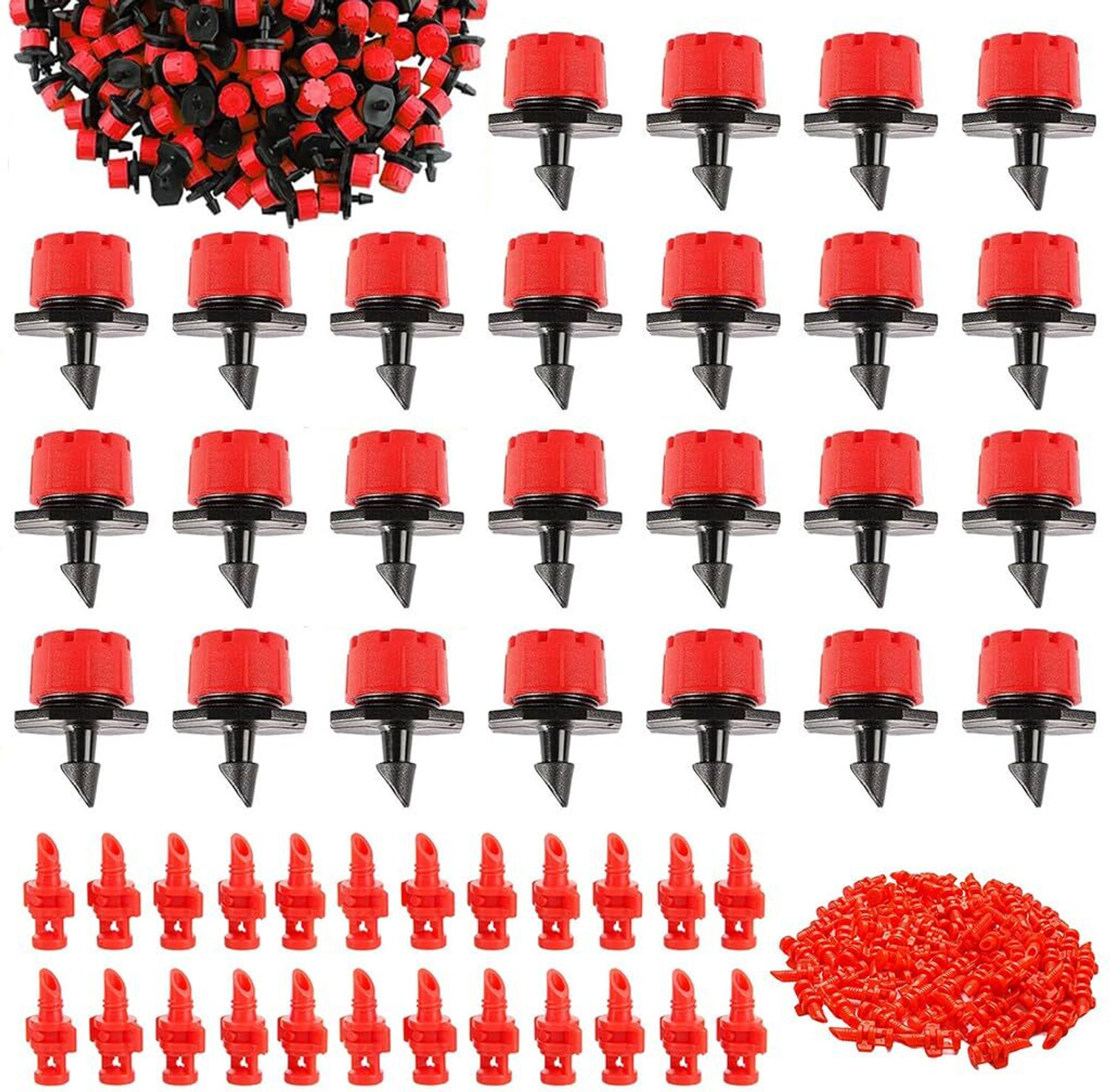 Image of HASTHIP Slow Waterer Sprinkler Kit 100pcs Drip Irrigation Kit