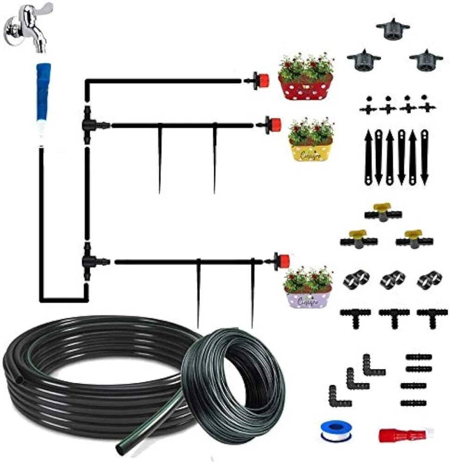 agritech vasudha 10 plants kit drip irrigtion Drip Irrigation Kit