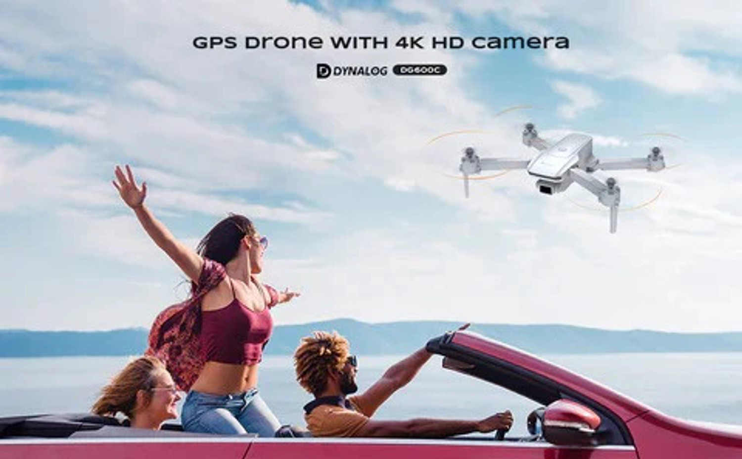 Image of Divine creation DR-DG600C 4K GPS Camera Drone, Brushless Motor FPV WiFi with Smooth Flight D153 Drone