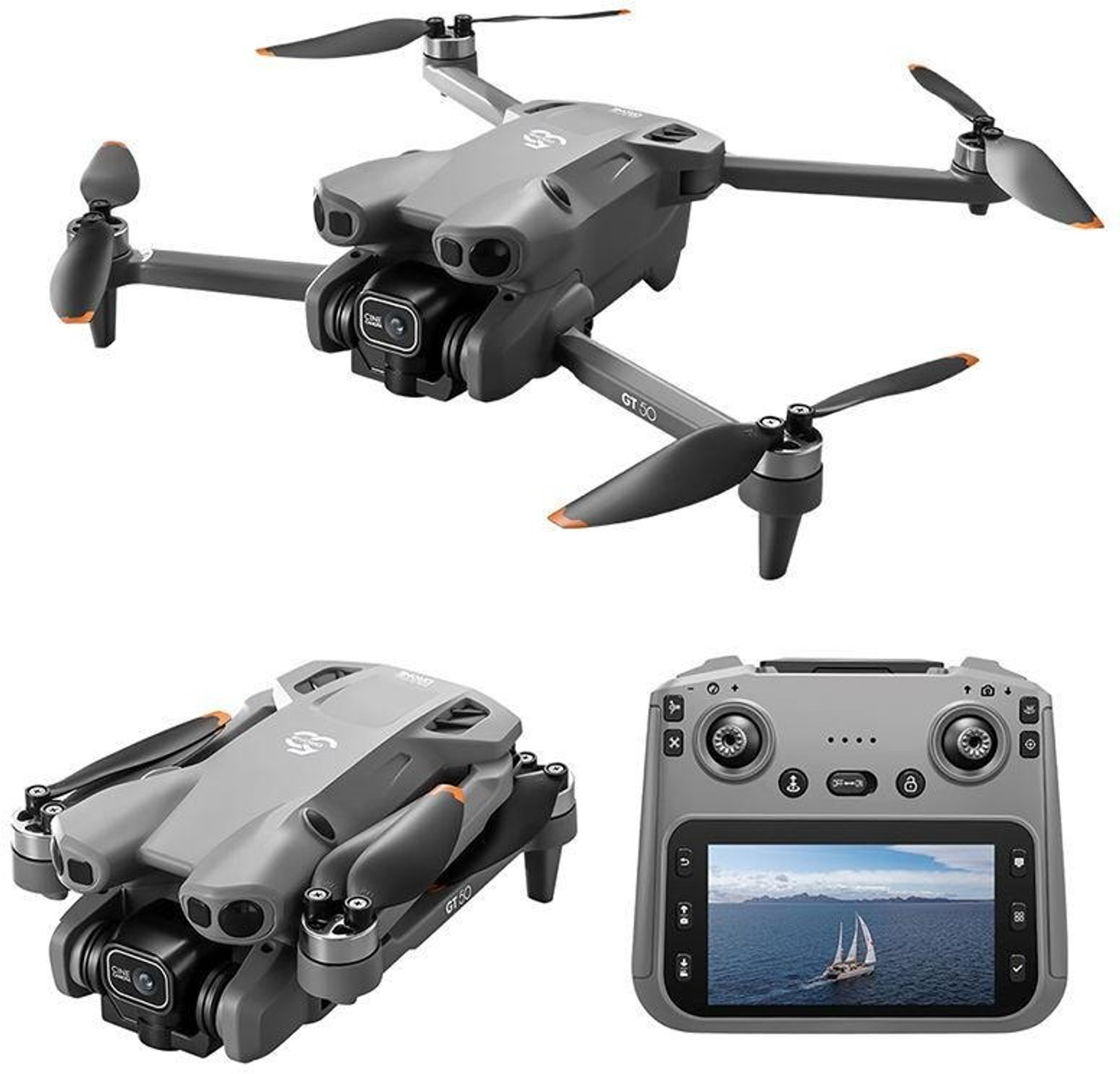 Image of Divine creation GT50 Pro SkyFold GPS Smart Drone Foldable Aerial Quadcopter Stable Hover D109 Drone