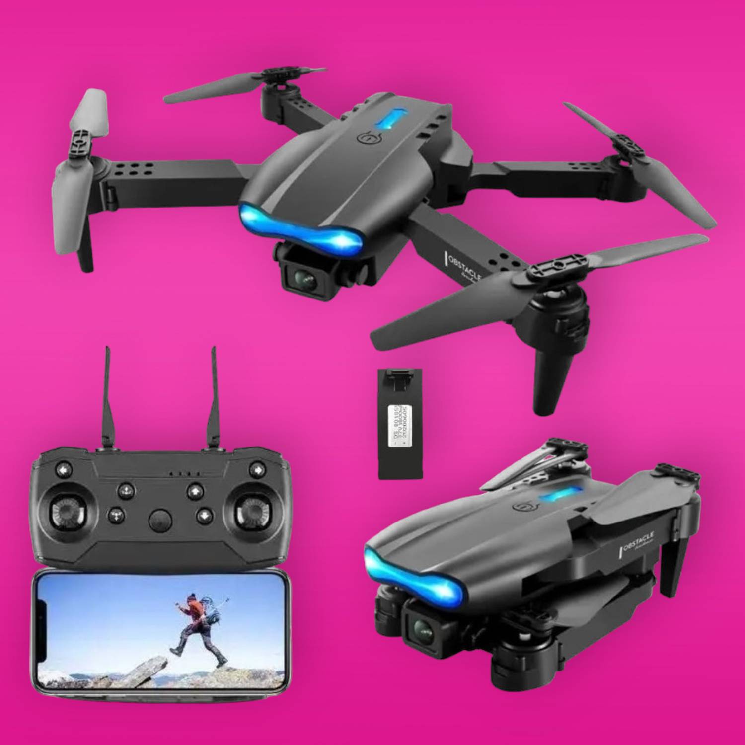 Swa Mi Drone WiFi Camera Remote Control-Motion Control-Spin Fine Tuning drone 5 Drone